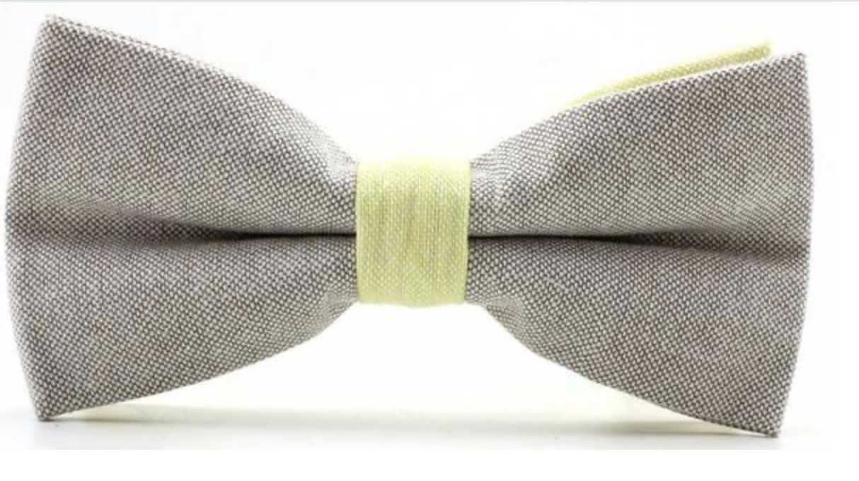 Галстук-бабочка мужской 2beMan GB195 серый 810₽