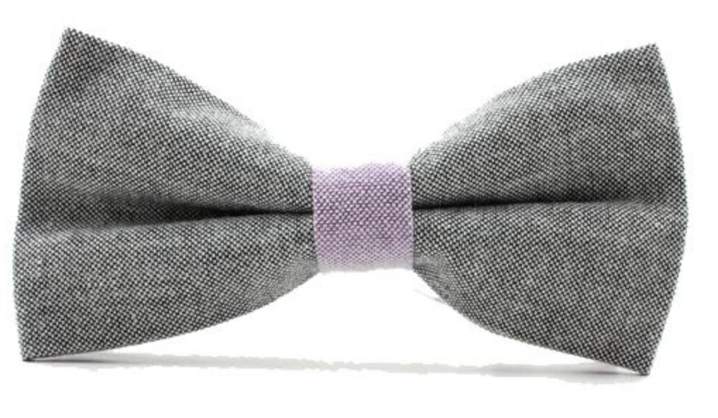 Галстук-бабочка мужской 2beMan GB204 темно-серый 810₽