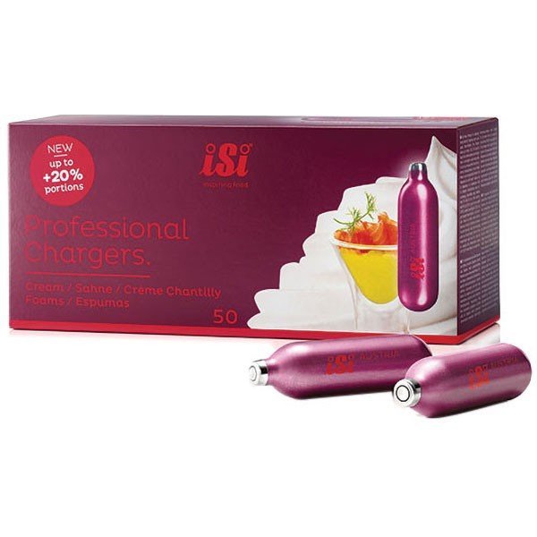 Баллончики для сифона для сливок 8.4г N20 ISI 50шт 2140414