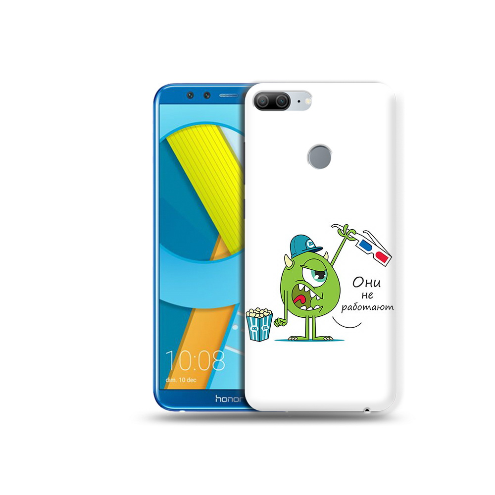 

Чехол MyPads Tocco для Huawei Honor 9 Lite Очки не работают (PT117118.56.129), Прозрачный, Tocco