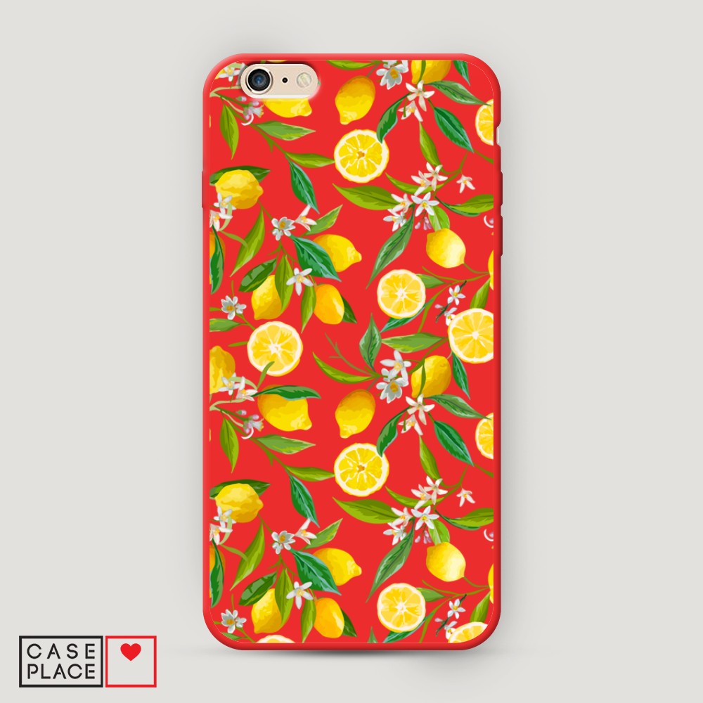

Чехол Awog на Apple iPhone 6 Plus / Айфон 6 Plus "Сочные лимоны", Разноцветный, 10553-1
