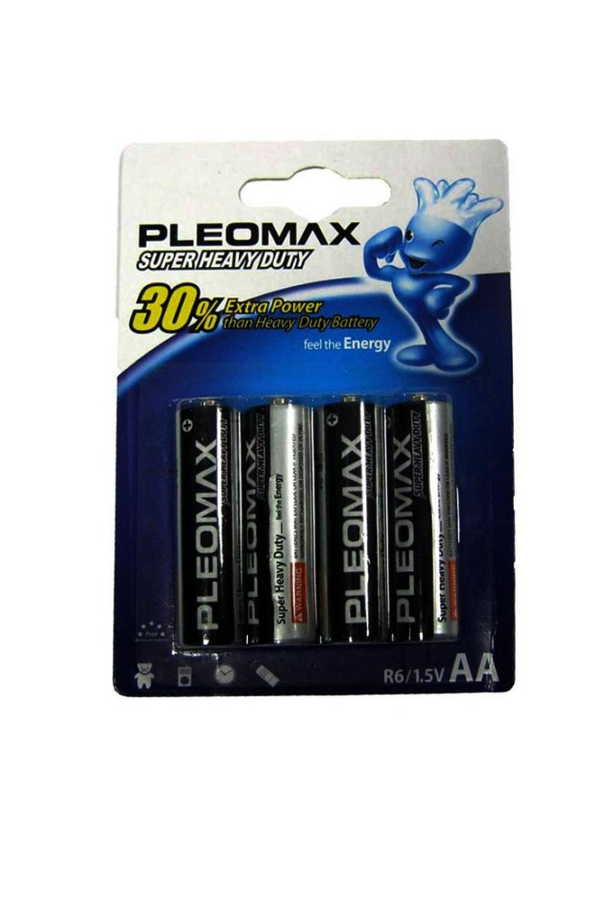 

Батарейки Pleomax Plus R6 AA X4 4шт.