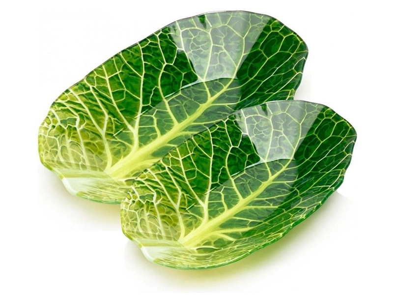 

Набор салатников Walmer Leaf lettuce 16 см и 18 см, Зеленый