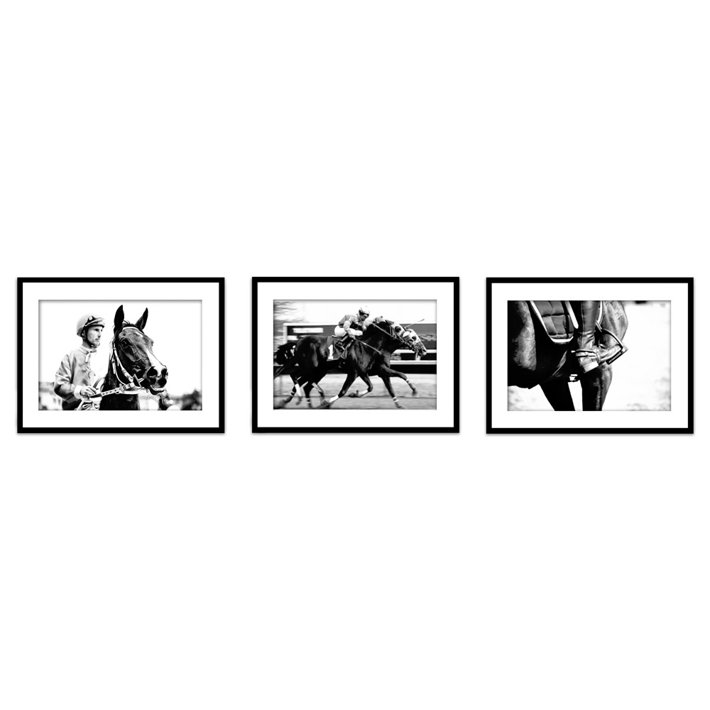 фото Набор постеров лошади ретро фото №6 - 30х40 см - 3 шт. дом корлеоне