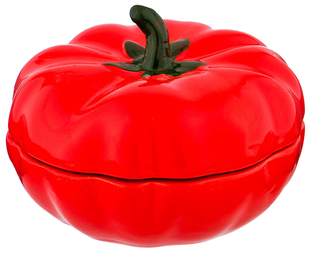 фото Блюдо для запекания agness томат 600 мл 170 × 170 × 100 мм