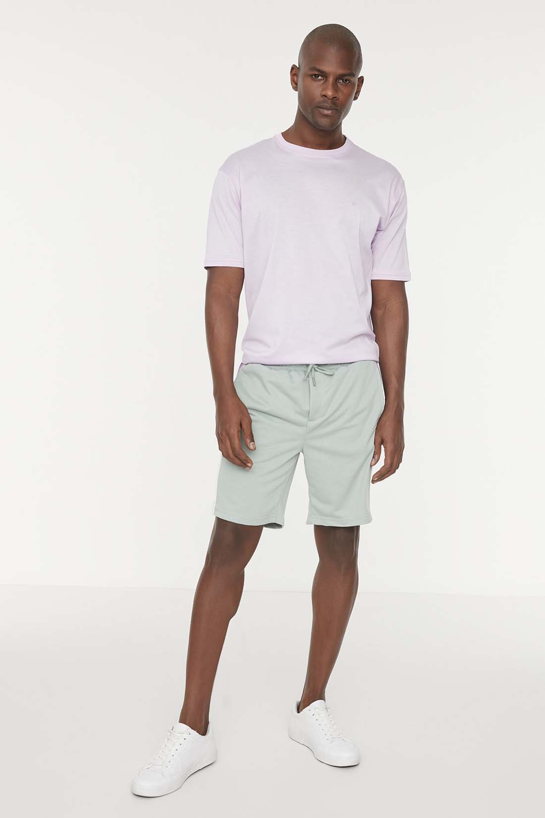 

Шорты мужские Trendyol TMNSS21SR0304 серые S, Серый, trendyol TMNSS21SR0304