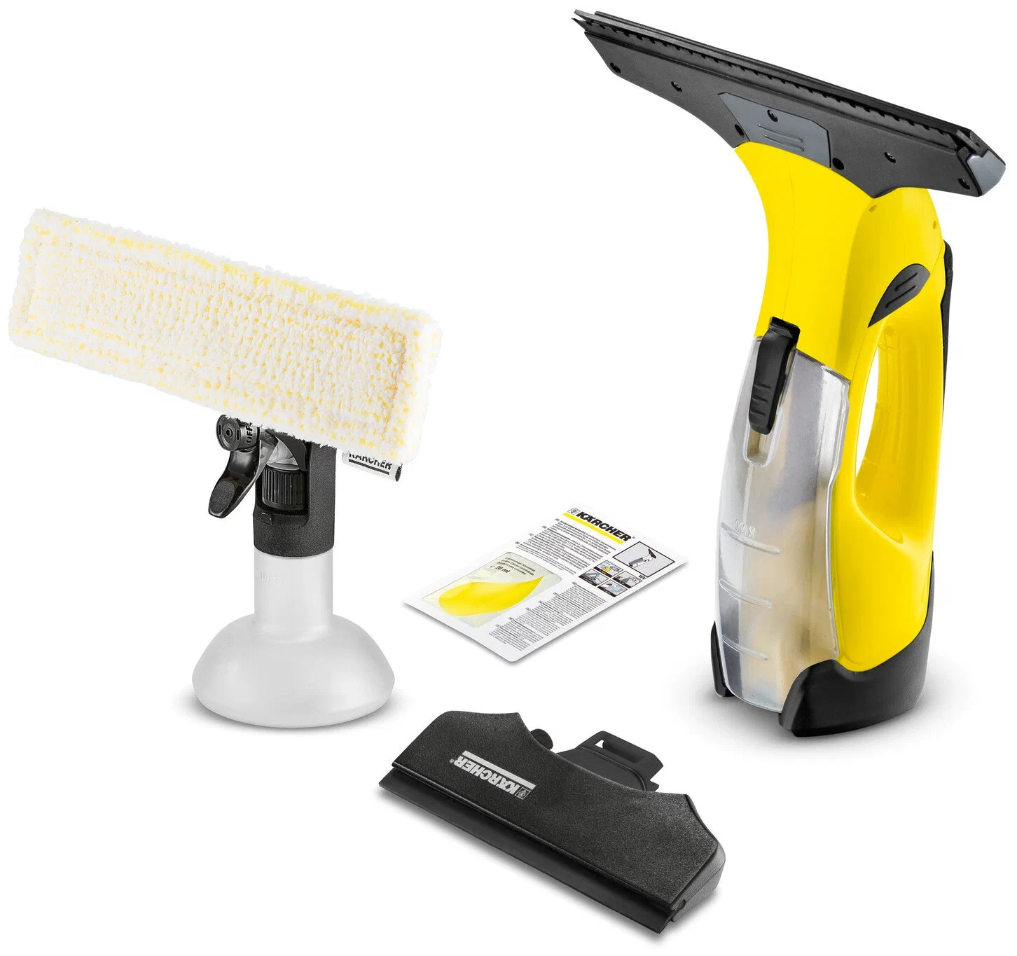 Стеклоочиститель Karcher WV 5 Plus N желтый, черный