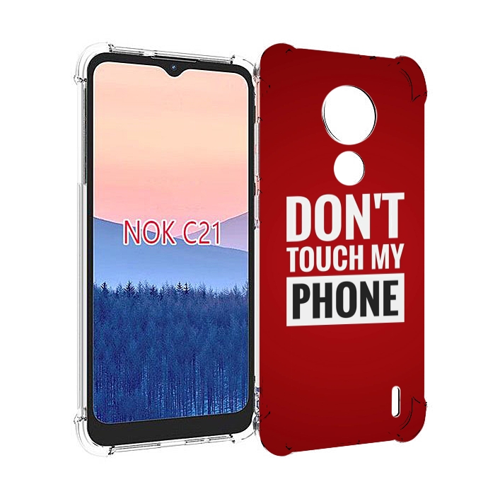 

Чехол MyPads Мой-телефон для Nokia C21, Прозрачный, Tocco