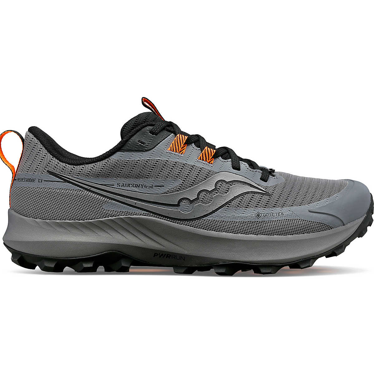 

Кроссовки мужские Saucony Peregrine 13 Gtx серые 10.5 US, Серый, Peregrine 13 Gtx