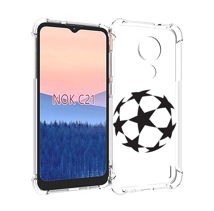 

Чехол MyPads Мячик для Nokia C21, Прозрачный, Tocco