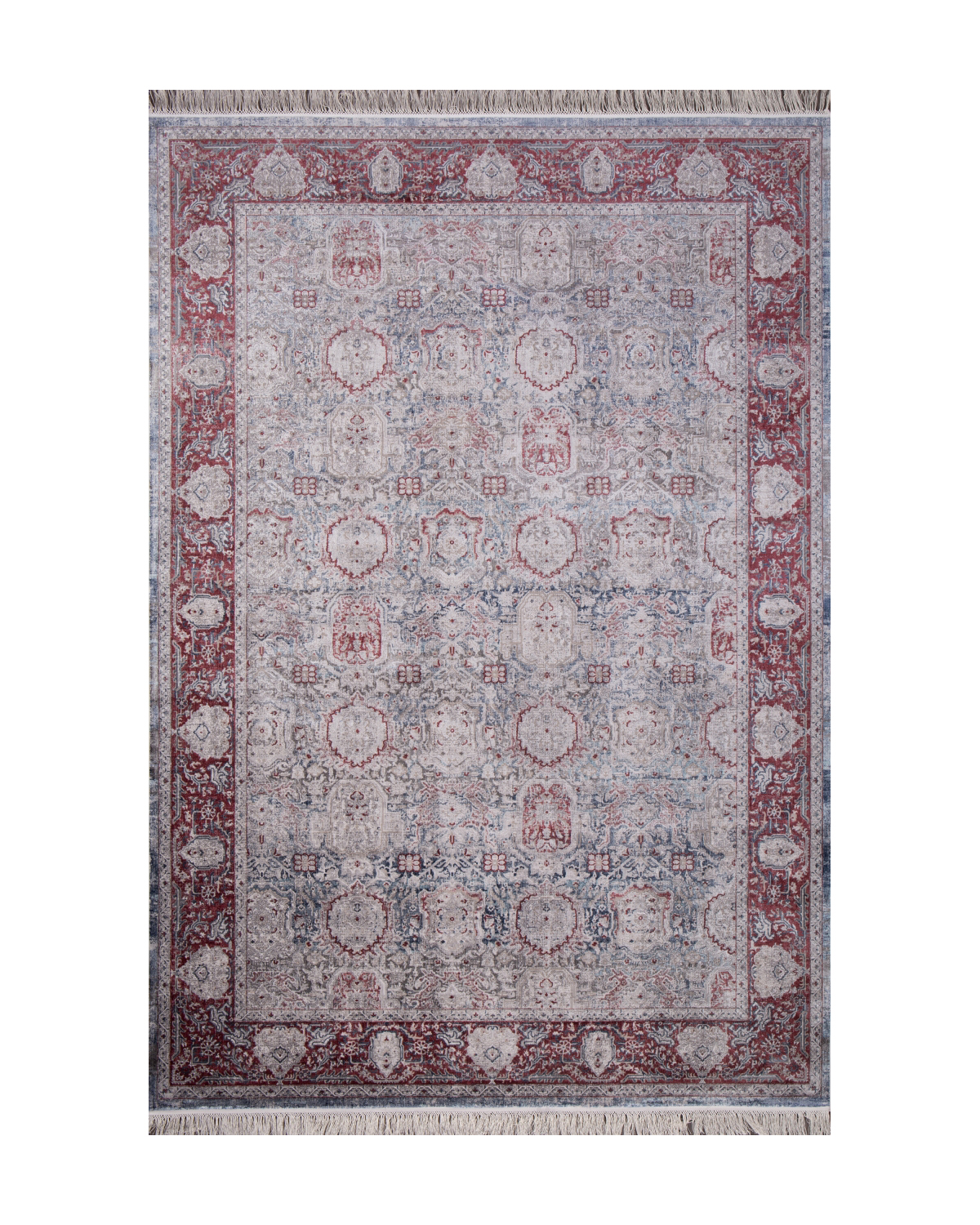 

Ковёр Merinos Mesmerize 240x340 прямоугольный красный синий бежевый O0486