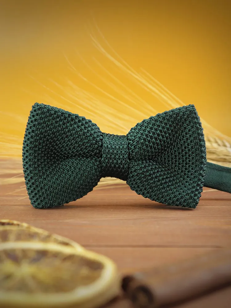 

Галстук-бабочка 2beMan GB_knit GB233 зеленая ель, Зеленый, GB_knit