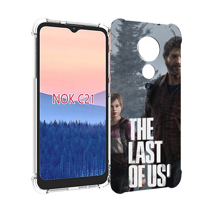 

Чехол MyPads Одни из нас Джоэл и Элли для Nokia C21, Прозрачный, Tocco