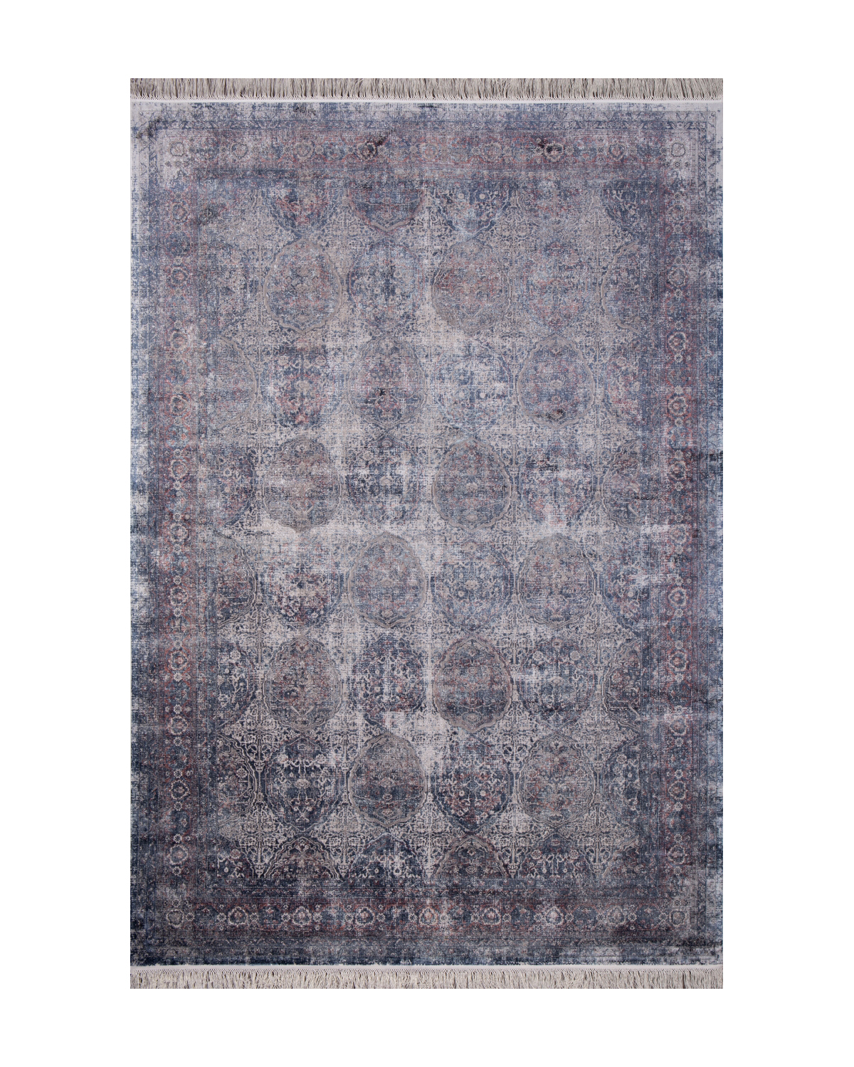 

Ковёр Merinos Mesmerize 240x340 прямоугольный бежевый синий красный O0493