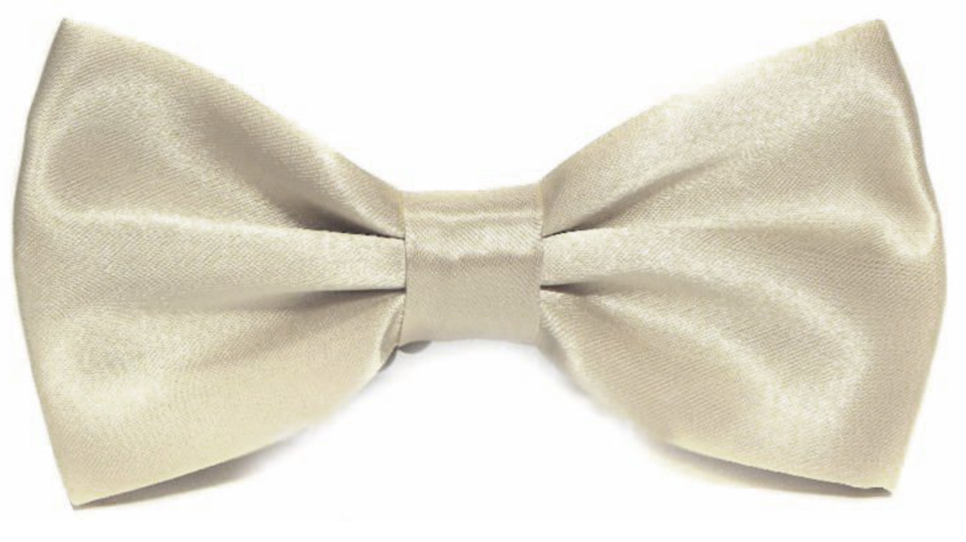 Галстук-бабочка мужской 2beMan GB260 слоновая кость