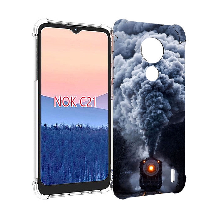 

Чехол MyPads Паровоз для Nokia C21, Прозрачный, Tocco