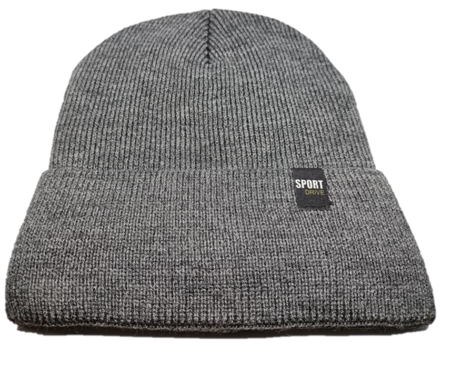 фото Шапка бини женская cosy тцм_3-94sport.фл. серая