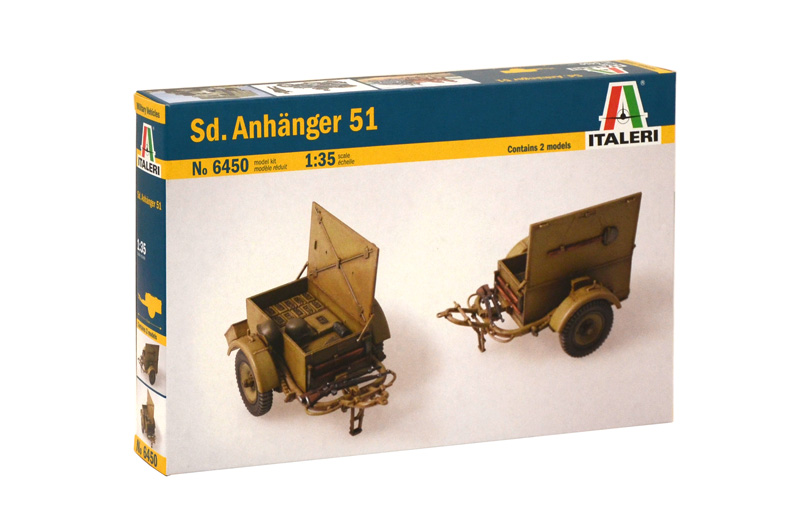 

Сборная модель Italeri 1/35 Аксессуары Sd. Anhanger 51 6450