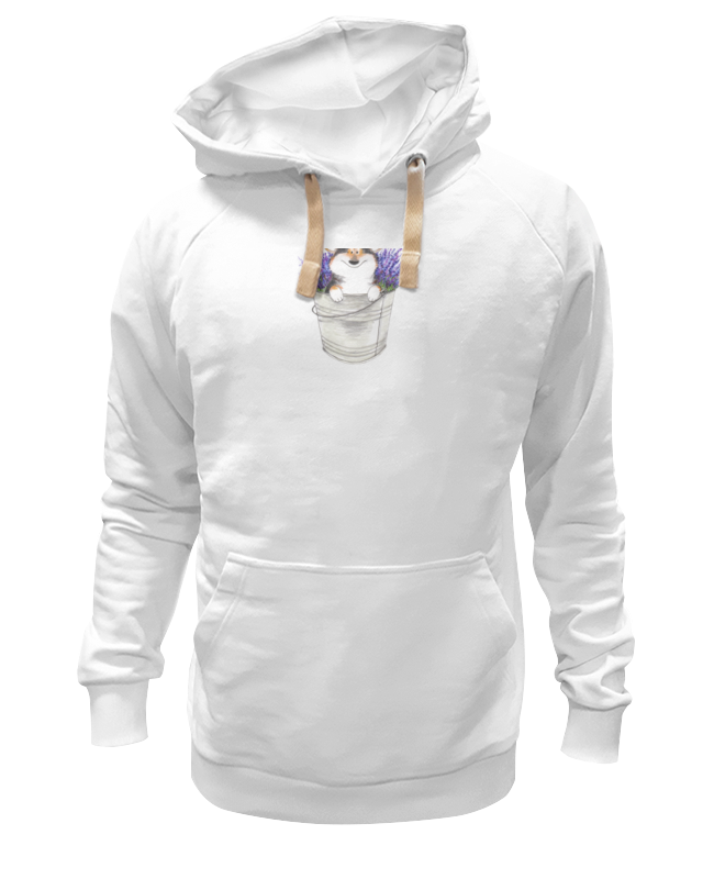 

Худи Printio Корги и лаванда белое 2XL, Белый, Корги и лаванда