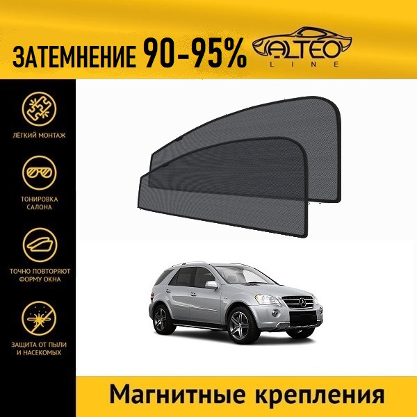 

Автошторки ALTEO на Mercedes-Benz M-Class (W164) рестайлинг (2008-2011)