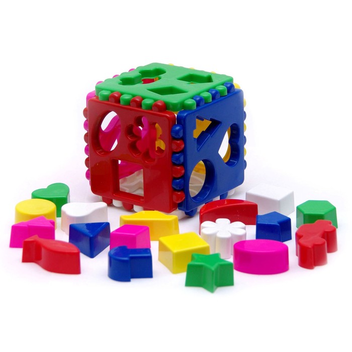 Кубик логический, большой, МИКС(2 шт.)