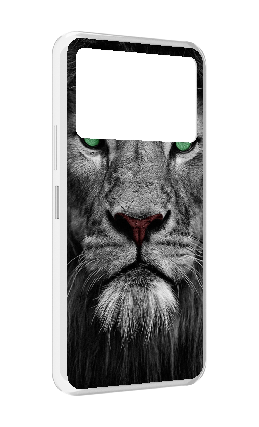 

Чехол MyPads Лев-зеленоглазый мужской для Infinix NOTE 12 VIP (X672), Прозрачный, Tocco