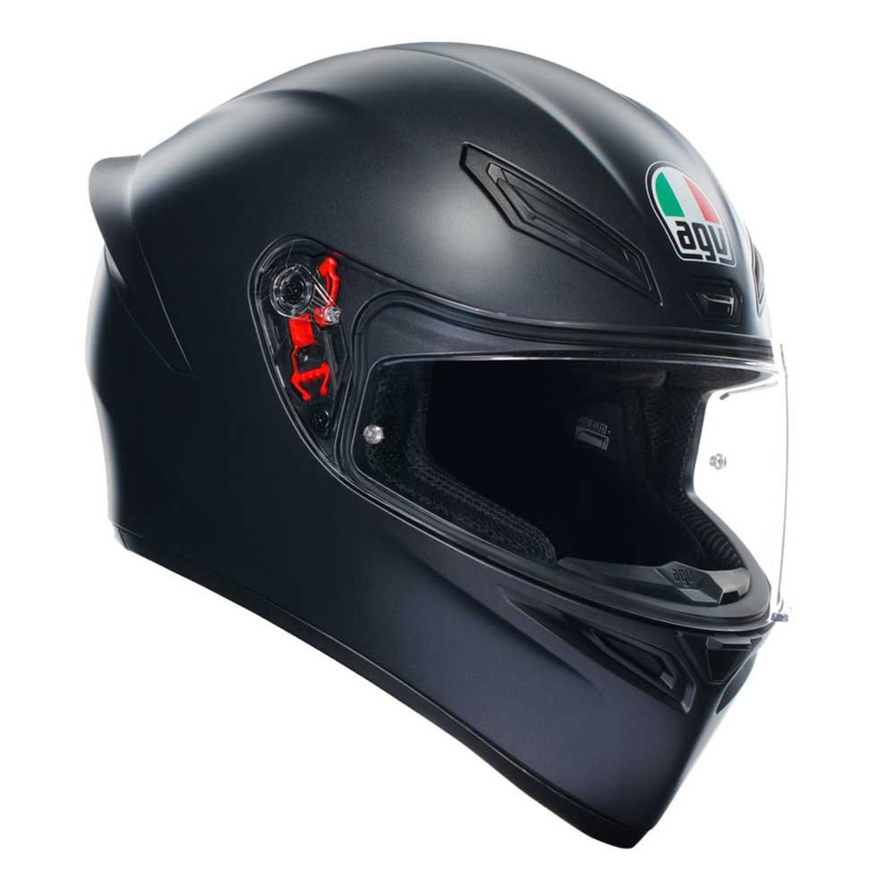 

Мотошлем AGV K-1 S интеграл Matt Black, черный матовый размер  (61-62, K-1 S