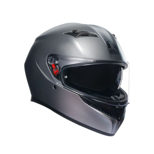 

Мотошлем AGV K3 Mono интеграл серый матовый размер M (57/58), K3 Mono