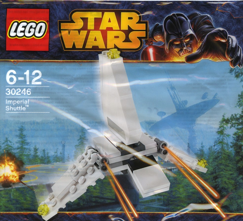 Конструктор Lego 30246 Star Wars Мини имперский шаттл 57 деталей