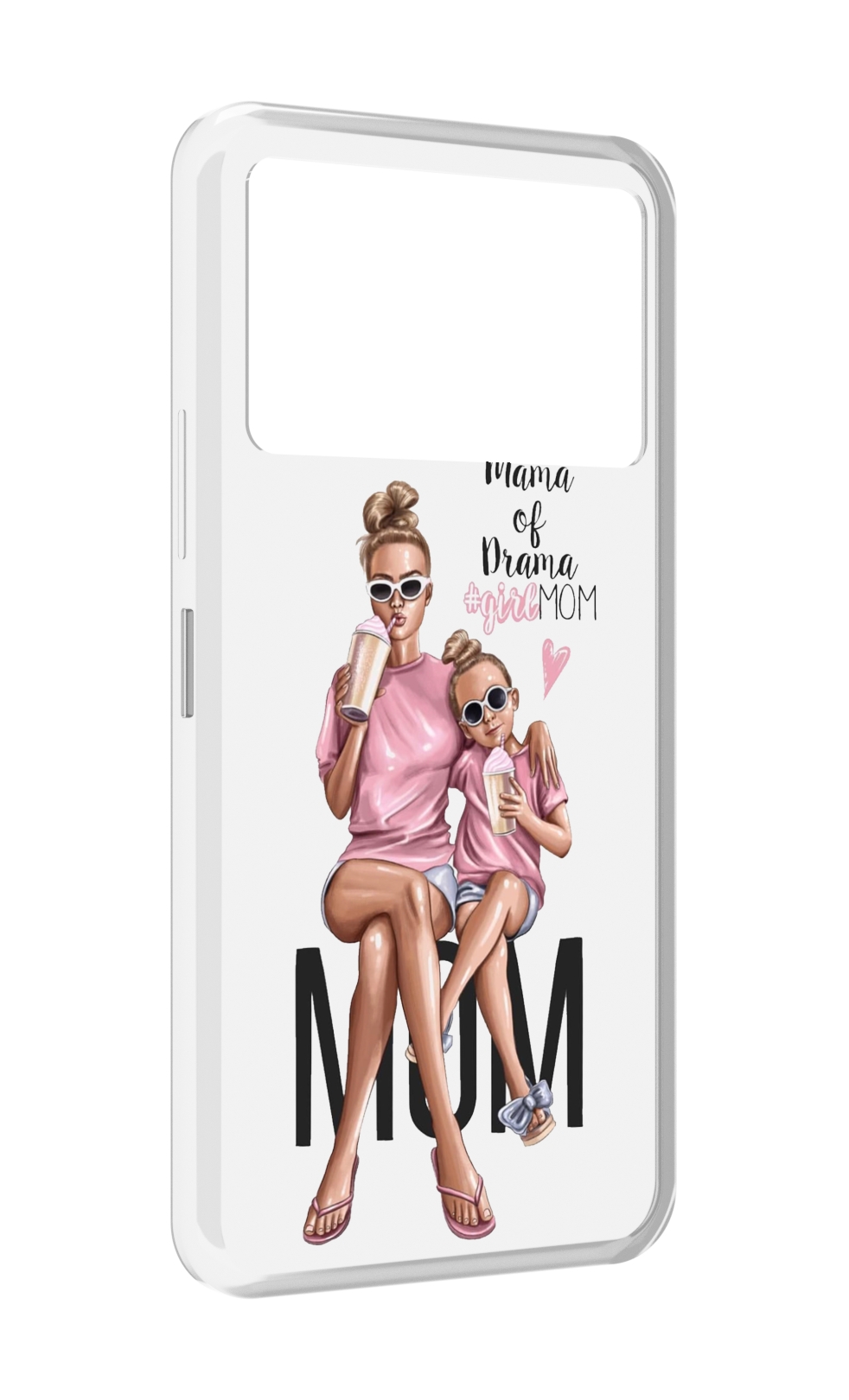 

Чехол MyPads Мама-мечты женский для Infinix NOTE 12 VIP (X672), Прозрачный, Tocco