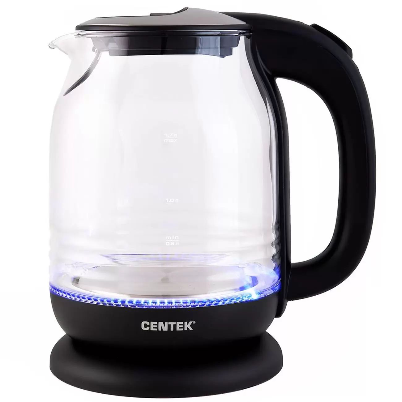 

Чайник электрический Centek CT-0016 1.7 л коричневый, прозрачный, CT-0016