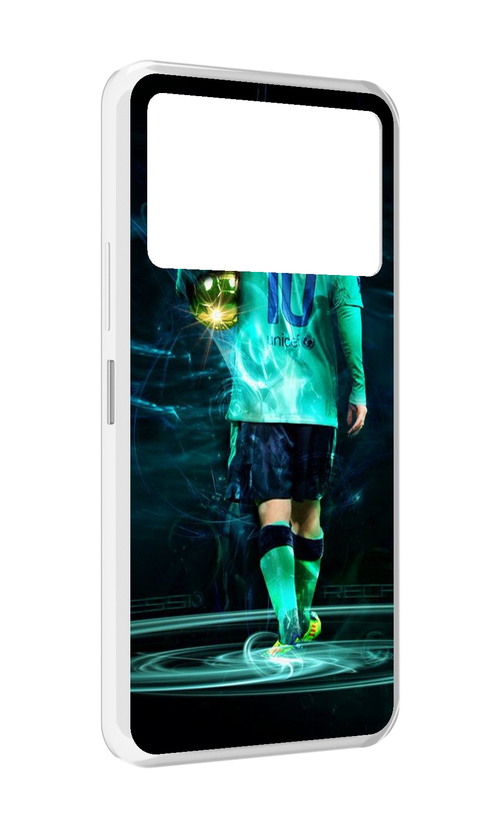 

Чехол MyPads Месси мужской для Infinix NOTE 12 VIP (X672), Прозрачный, Tocco