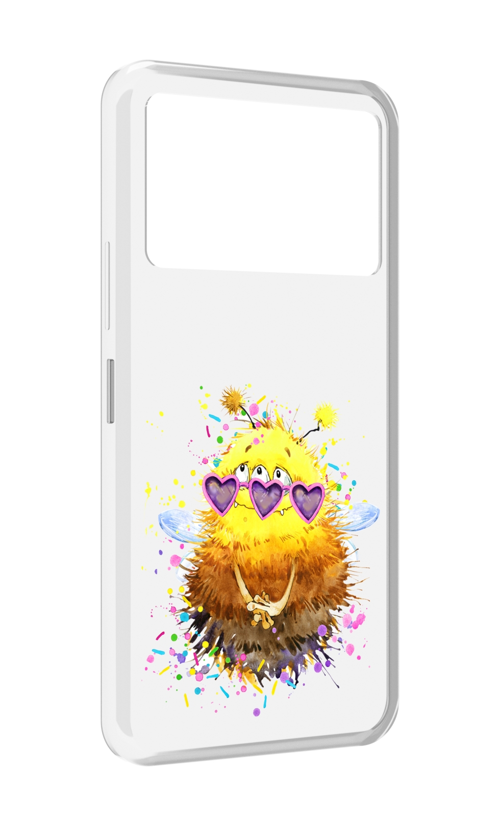 

Чехол MyPads Пушитый шмель для Infinix NOTE 12 VIP (X672), Прозрачный, Tocco