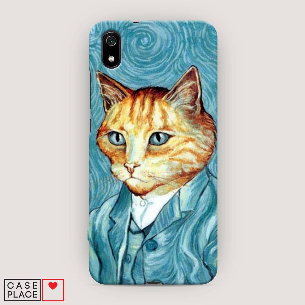 

Пластиковый чехол "Кот Ван Гог" на Xiaomi Redmi 7A, 35420-1