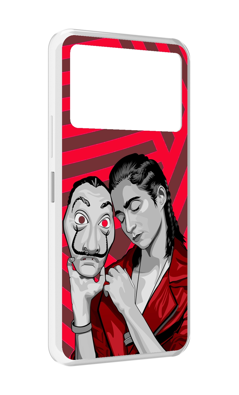 

Чехол MyPads Найроби-бумажного-дома для Infinix NOTE 12 VIP (X672), Прозрачный, Tocco