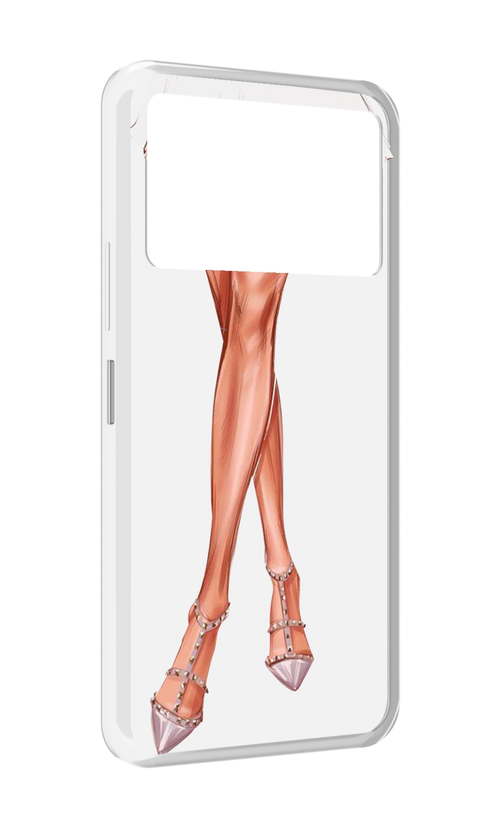 

Чехол MyPads Ножки для Infinix NOTE 12 VIP (X672), Прозрачный, Tocco