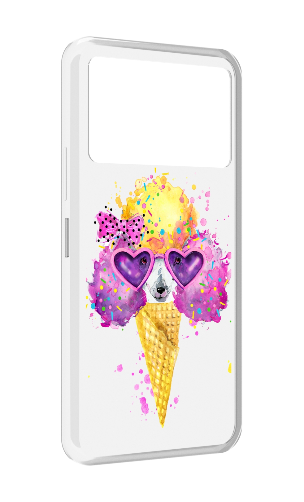 

Чехол MyPads Рожок для Infinix NOTE 12 VIP (X672), Прозрачный, Tocco