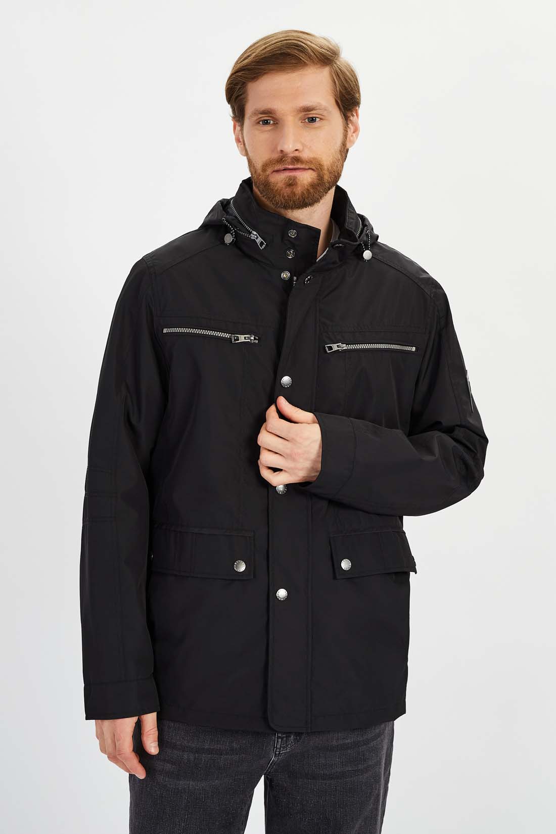 

Куртка мужская Baon B6022002 черная 4XL, B6022002