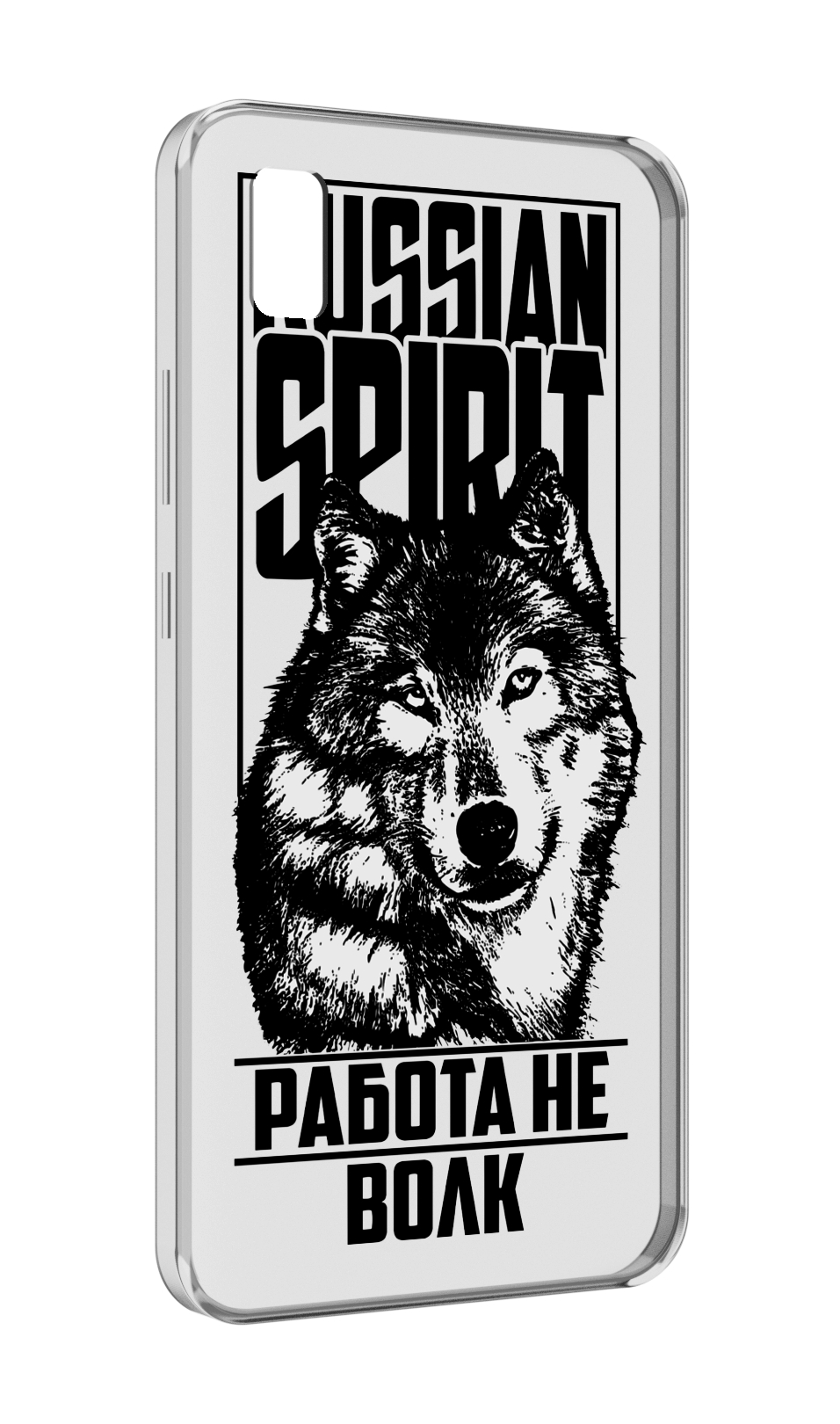 Чехол MyPads работа не волк для ZTE BLADE L210