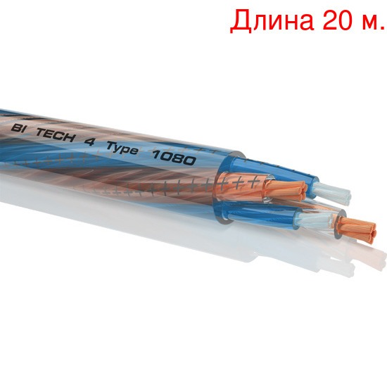 

Кабель акустический на метраж Oehlbach 1080 Excellence Bi-Tech 4 (20м.), 1080 Excellence Bi-Tech 4 (20м.)