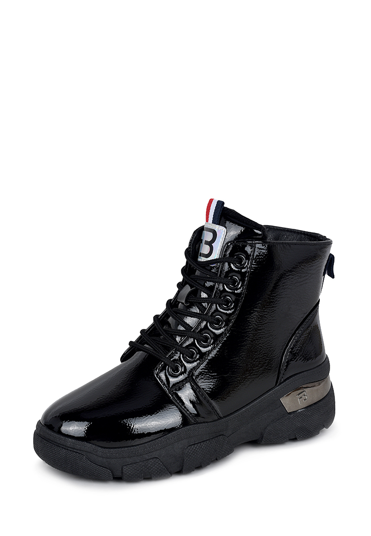 Ботинки женские Francesco Bella MYZ21AW-12 черные 38 RU