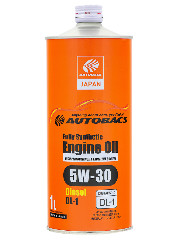 Масло моторное AUTOBACS ENGINE OIL FS DIESEL DL-1 5W30 (1л)