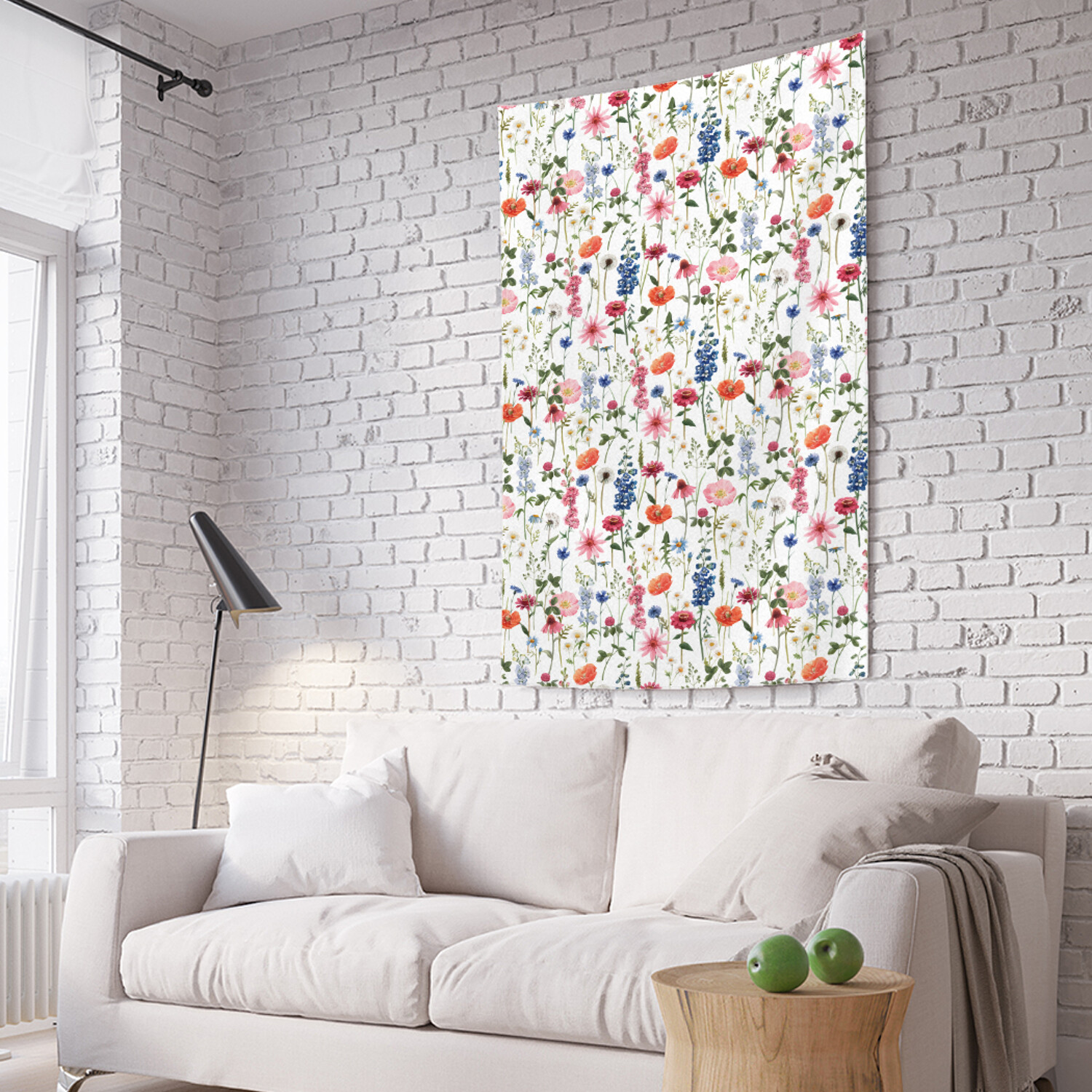 

Вертикальное фотопанно на стену Летнее настроение из ткани 150х200 см, Летнее настроение