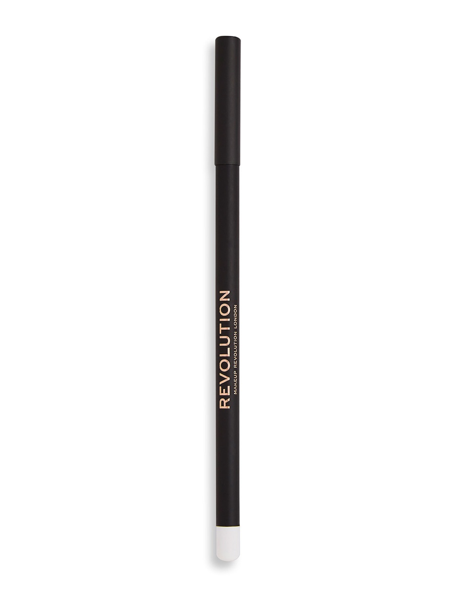 фото Контур для глаз makeup revolution, kohl eyeliner, 1,3 г - white