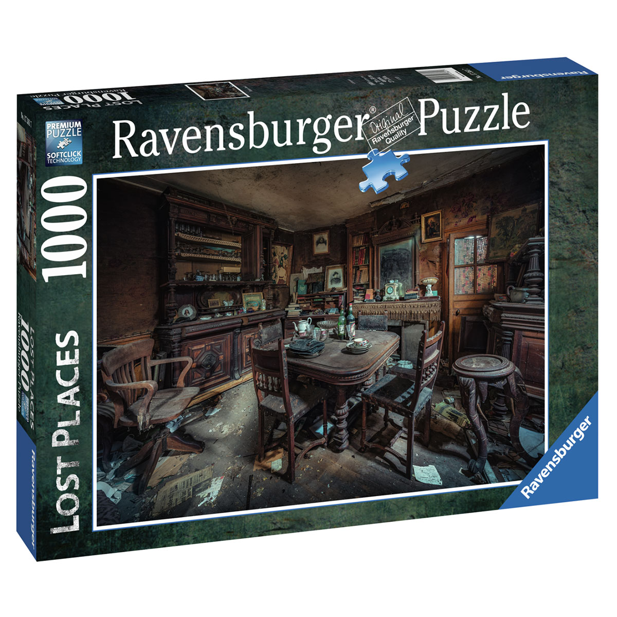 

Пазл серии Затерянный мир Ravensburger - Гостиная, 1000 деталей, Гостиная