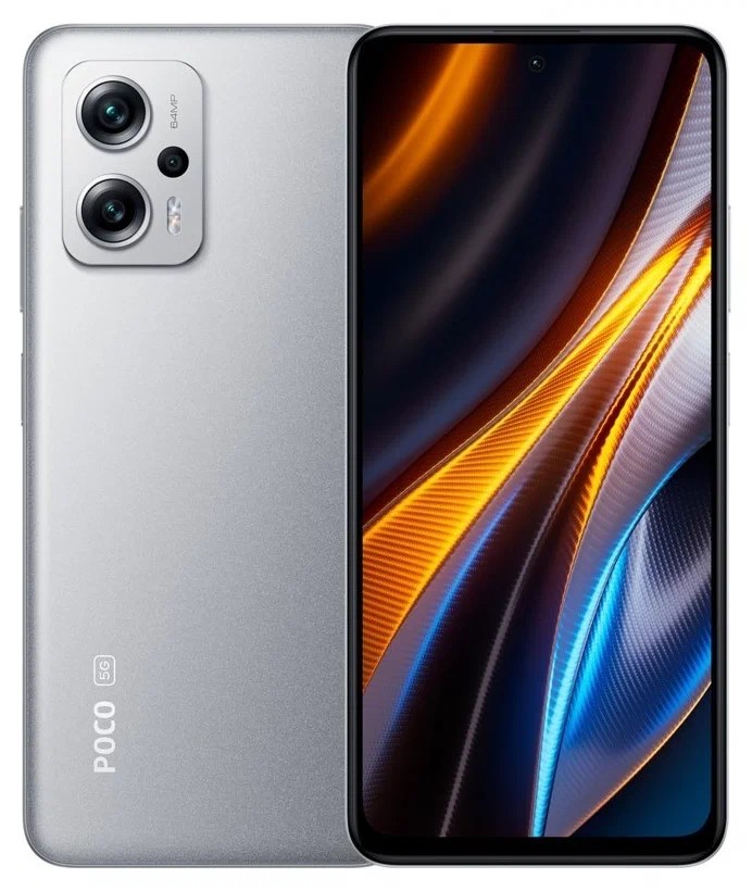 фото Смартфон poco x4 gt 8/256gb silver