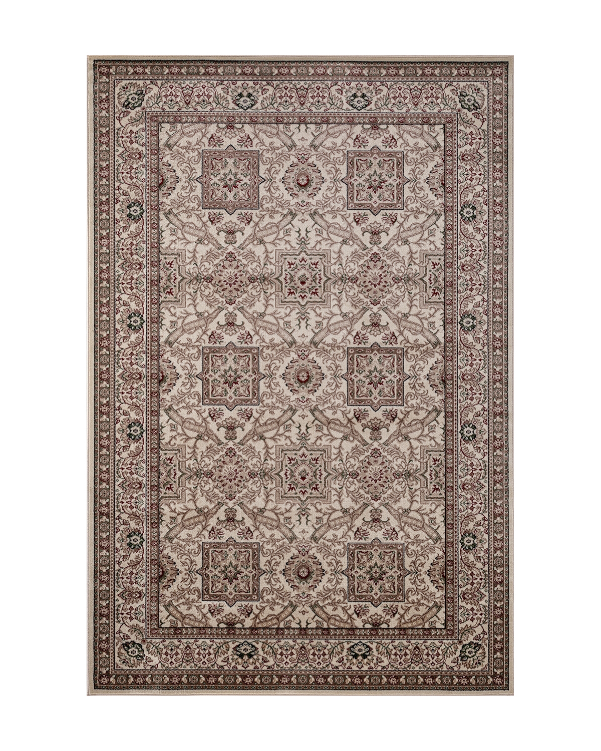 

Ковер Kitroom Plus Rome 250x350 прямоугольный кремовый D868