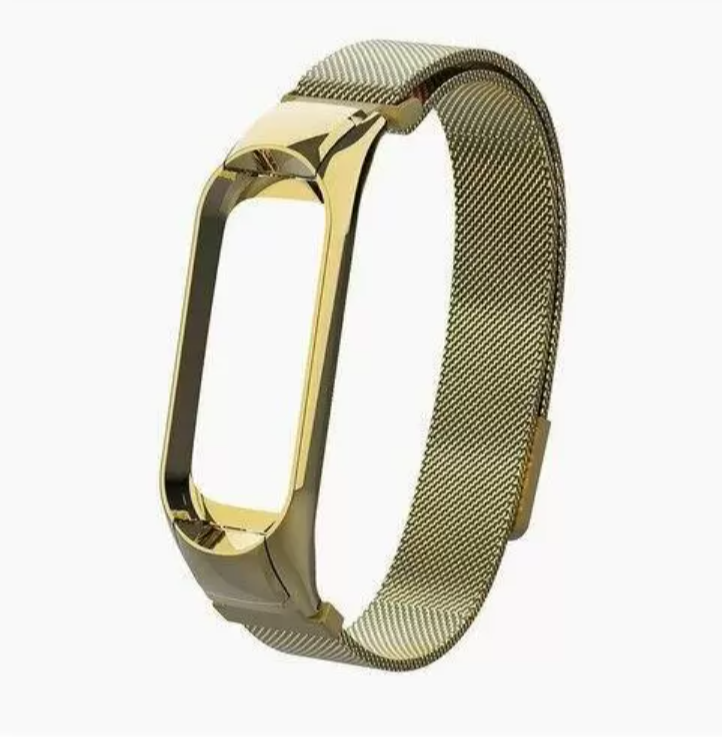 

Браслет миланская петля Mi Band 5 (золотой), Золотистый, Браслет миланская петля Mi Band 5 (золотой)