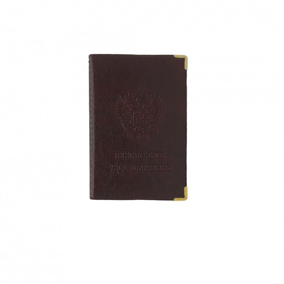 

Обложка для удостоверения унисекс JINN Barez-455108 бордовая, Barez-455108