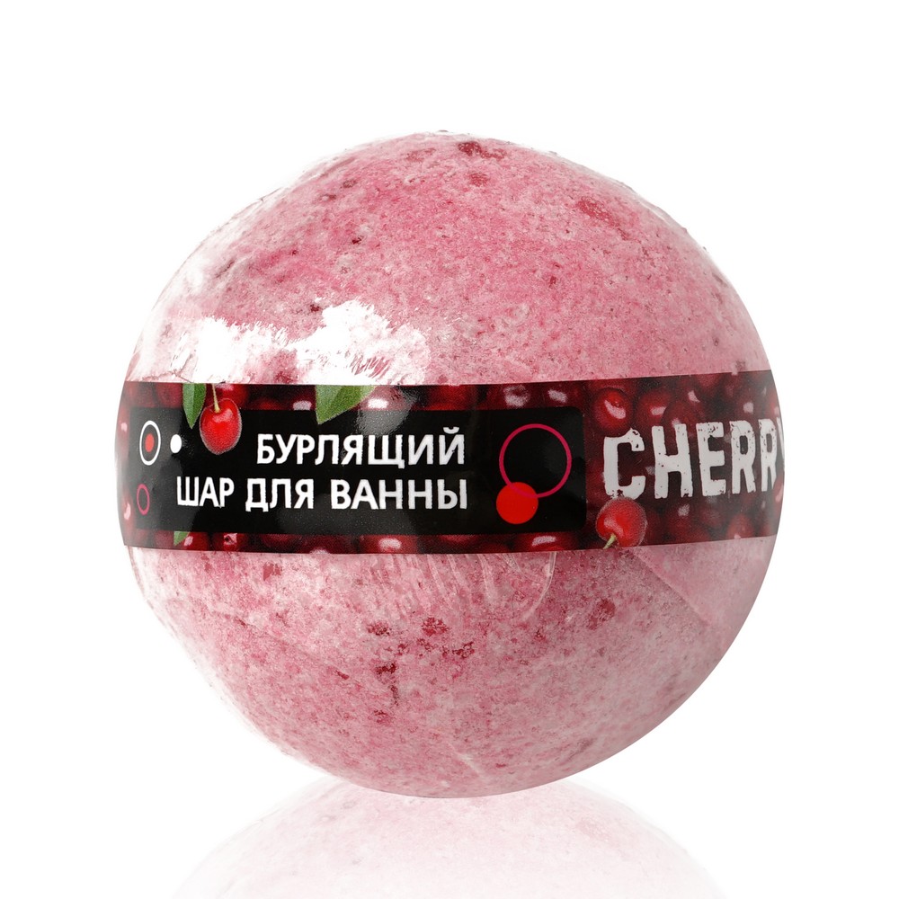 Шар для ванны WEIS Cherry Бурлящий, 160 г бурлящий шар для ванны weis cherry 160г